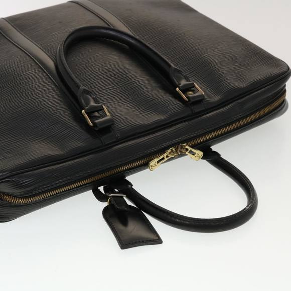 LOUIS VUITTON Epi Porte Documents Voyage Business Bag Black M54472 Auth bs5910 - Picture 7 of 16